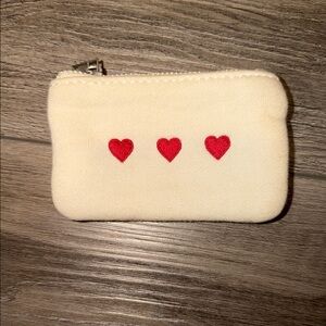 John Galt Pouch with Red Heart Accents